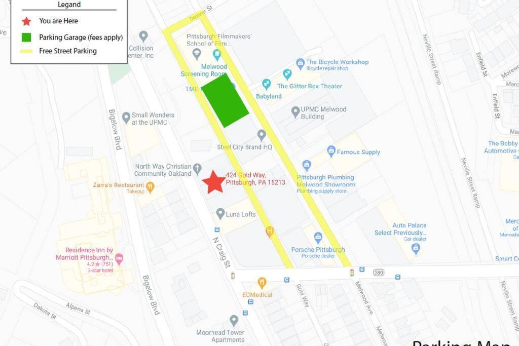 3E-*New* Apt 10 Min To Children'S Hospital, Slps 4 Pittsburgh Eksteriør billede